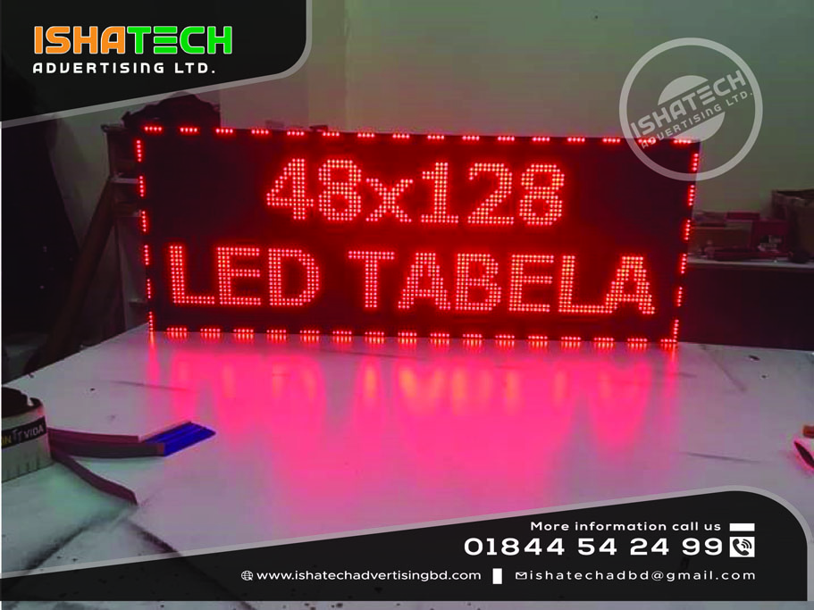 48*128 LED TABELA P5 SIGNAGE IN DHAKA BANGLADESH