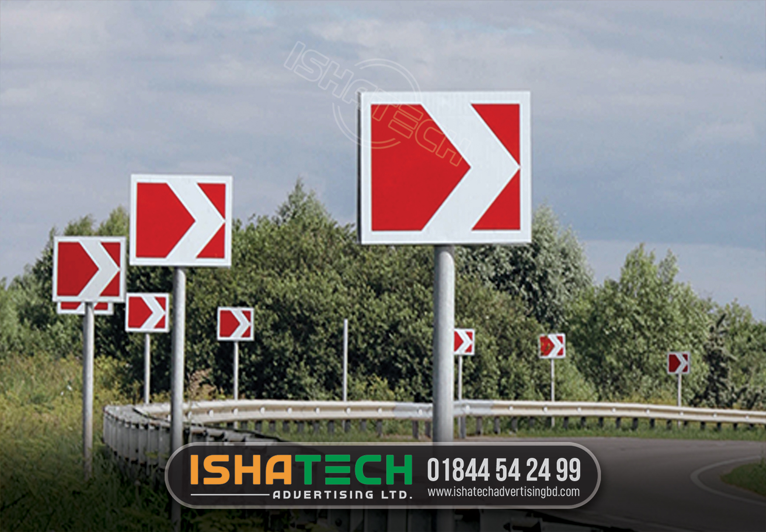 ROAD DIRECTIONAL SIGNBOARD BD