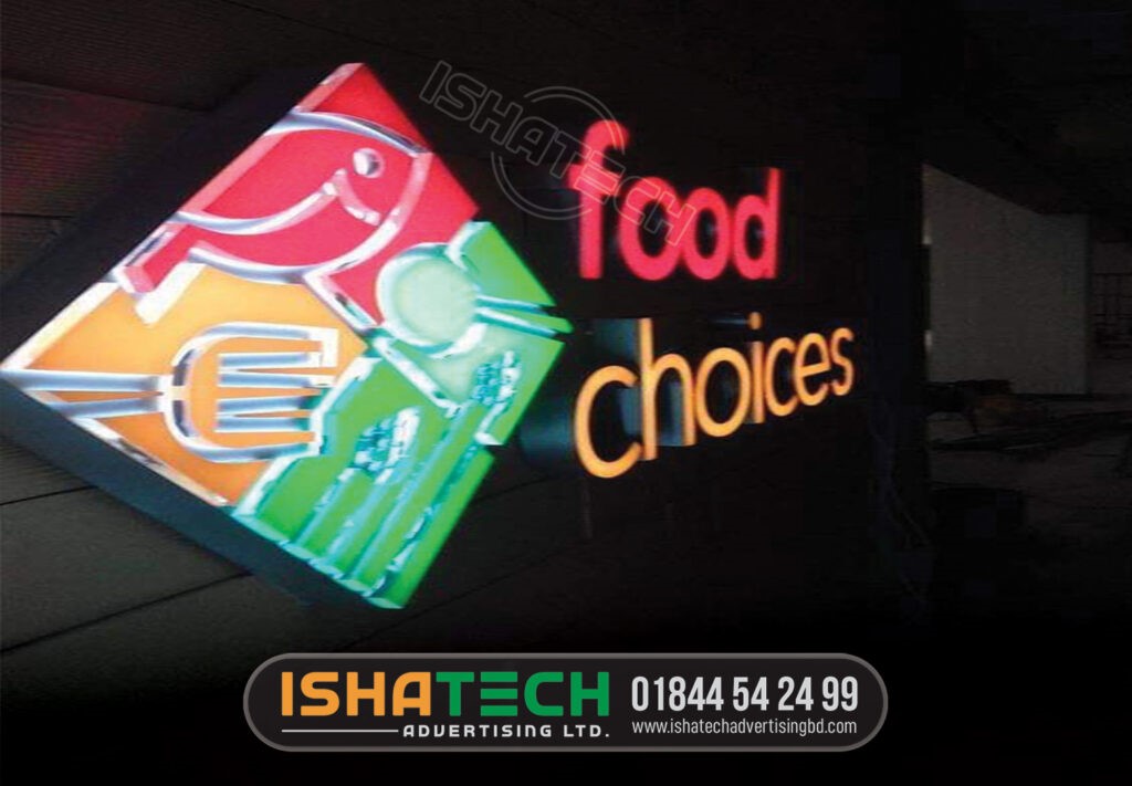Order Buy LED Sign or Neon Signboard. We are one of the largest Signboard manufacturing factories in Bangladesh. We sell attractive, long-lasting & professional LED Signs, Neon Signs, Acrylic Letter signs, SS Letter Sign & all types of Digital signboards. We deal with our customers honestly. For ...