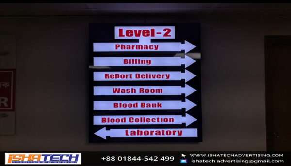 LEVEL BILLBOARD SIGNBOARD NAMEPLATE DESIGN MAKING SIGNAGE DHAKA, FLOOR DIRECTIONAL SIGNBOARD BANGLADESH