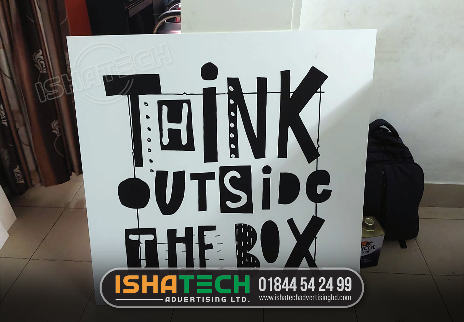 THINK OUTSIDE THE BOX, SIGNBOARD DESIGN MAKING AGENCY BD