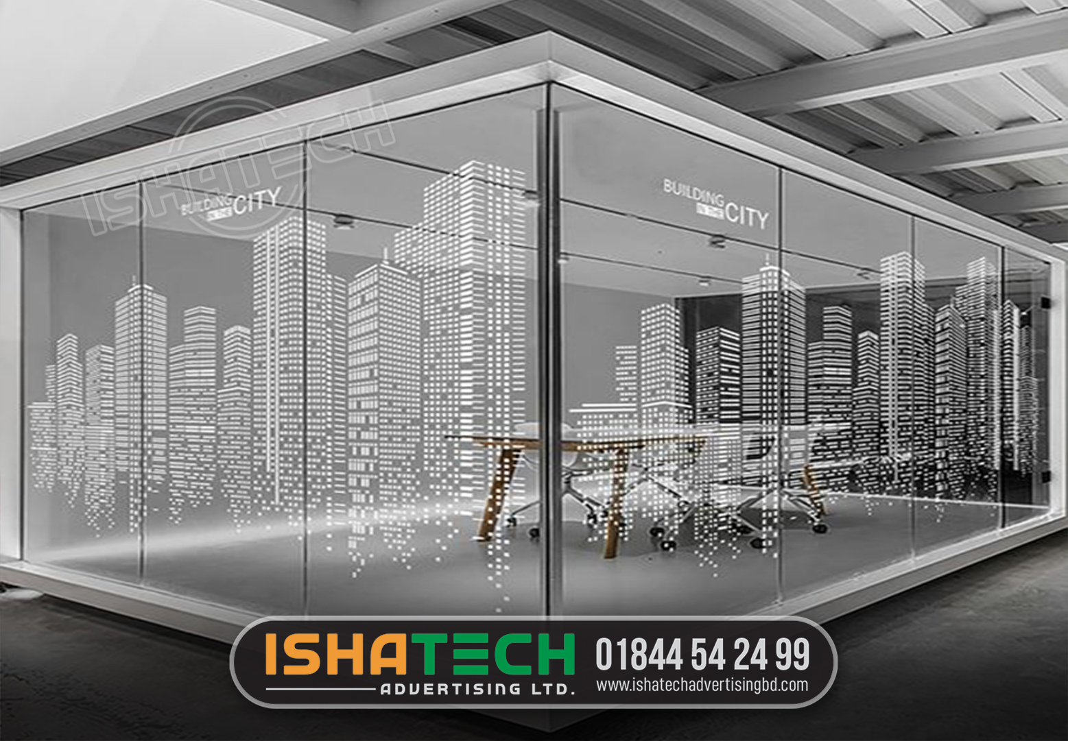 Thai Glass Door & Partition Service in Dhaka Bangladesh. Best Frosted Glass Sticker Price in Bangladesh, PVC Printed Frosted Glass Film, For Office, Packaging Type: Roll