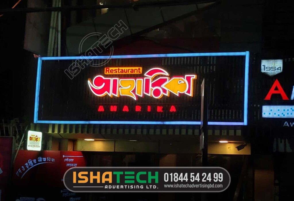 Acrylic top Letter LED Sign Arrow Sign Board 3D Sign Letter