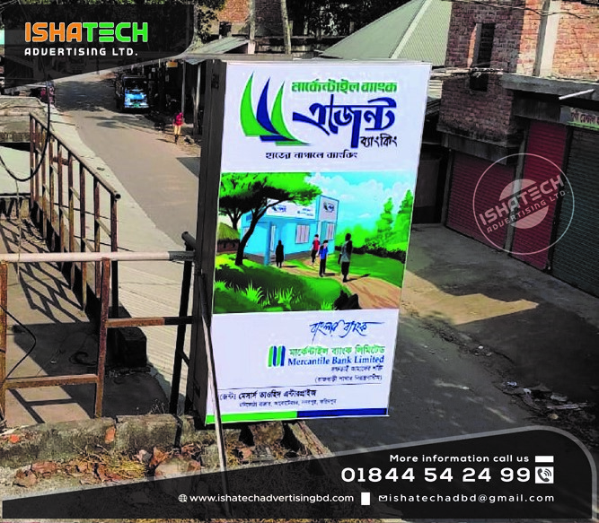 Building Outside Vertical Sign Board & Square Mockup Sign Board with Outdoor Mockup Vertical Sign Board for Outdoor Square Mockup Vertical Sign Board Making IshaTech Advertising