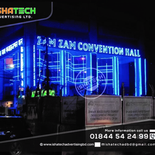 Neon Sign Board Price in Bangladesh & Neon Sign Outdoor Signage IshaTech Advertising with Neon Sign Custom Neon Sign Neon Lights Neon Sign Board BD Indoor and Outdoor Neon Signage