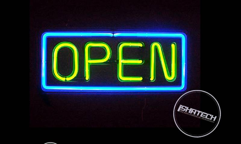 Open Neon Signs, Restaurant Open Neon Signs
