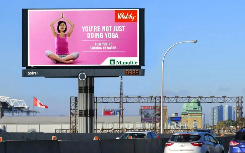 Digital Billboard, Airport side billboard, advertising billboard, unipole billboard