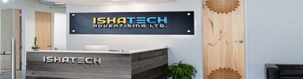 office desk of ishatech advertising ltd