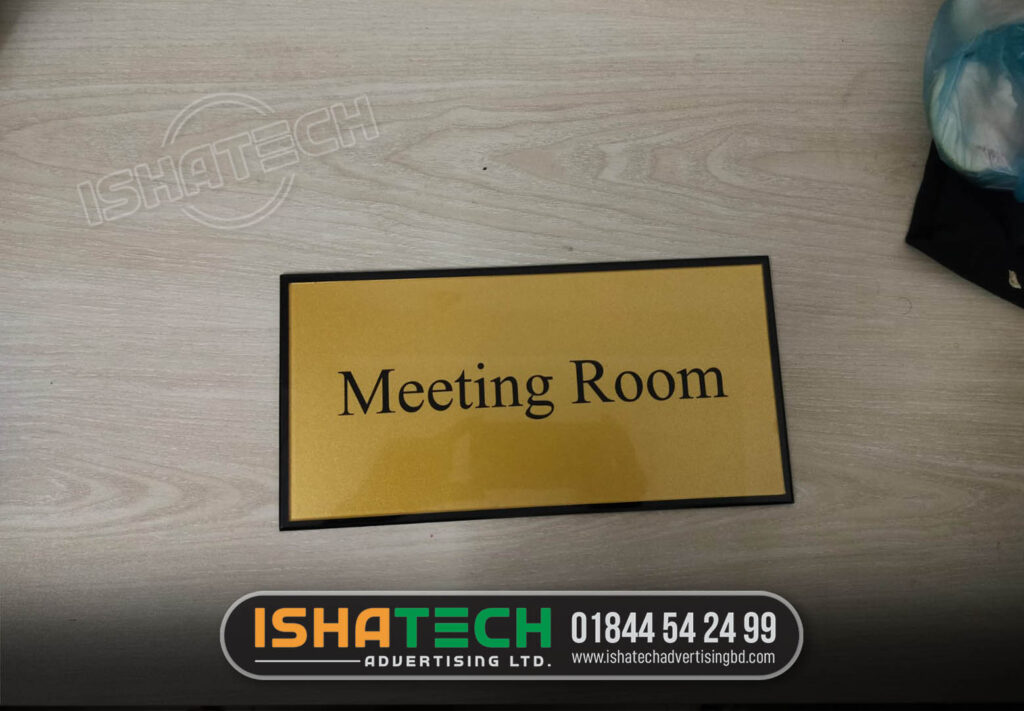 Meeting Room Director Nameplate BD