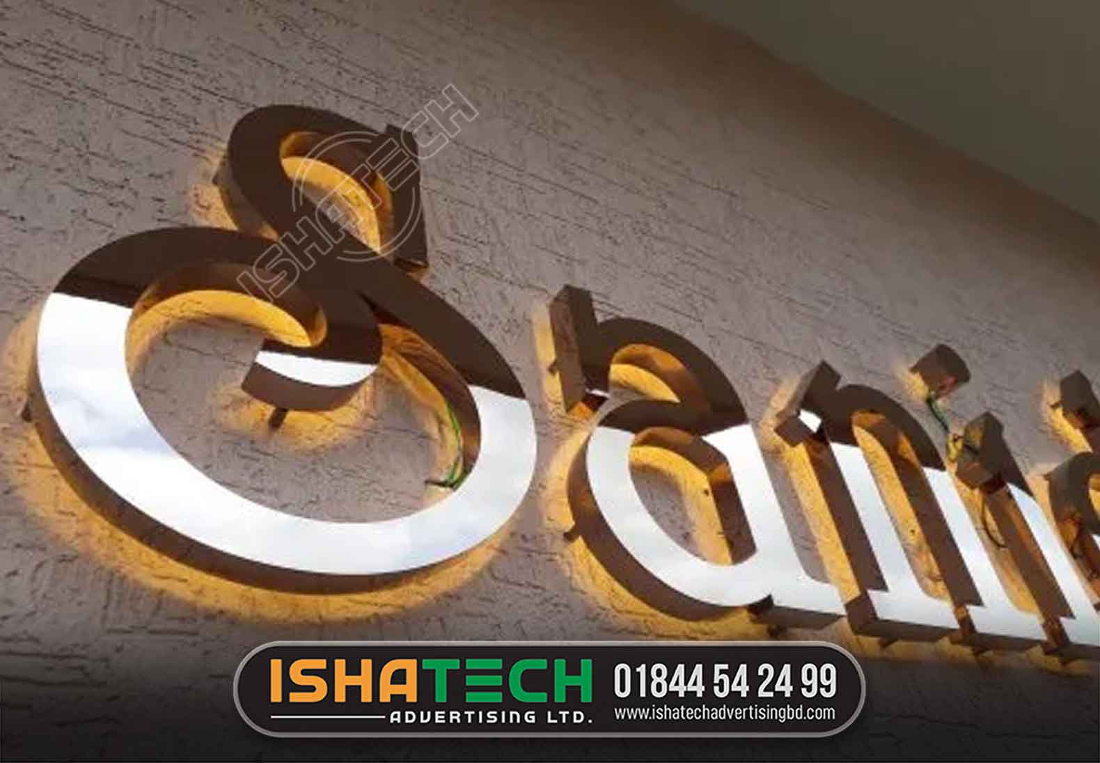 Stainless Steel Sign Board, Stainless Steel Signage in India
