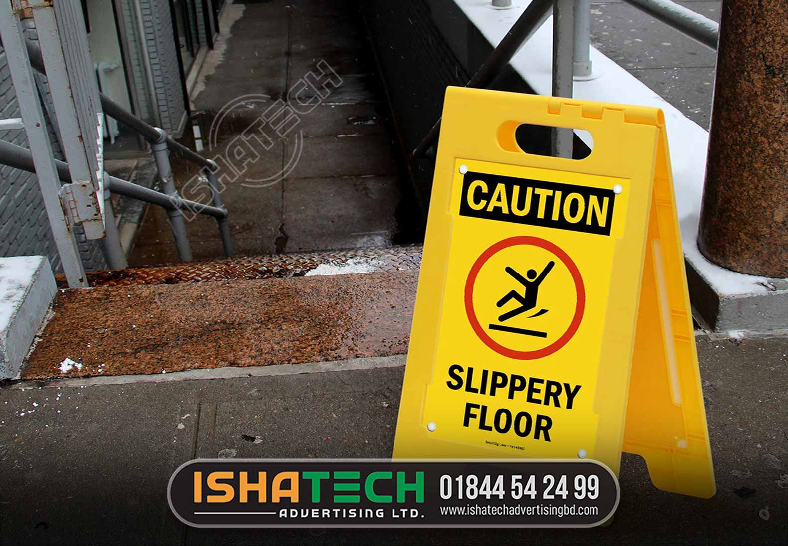 WORNING SIGNS FOR WET FLOOR, SIGNAGE SHOP BD