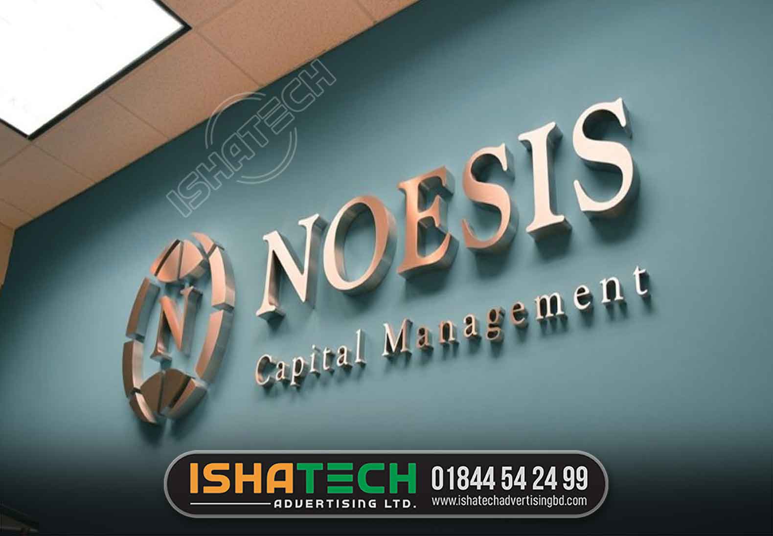 COMPANY SS LOGO SIGNS, Stainless Steel Signs & Logos for Office Lobby, Stainless Steel Logo Custom Fabricated Metal Sign Maker