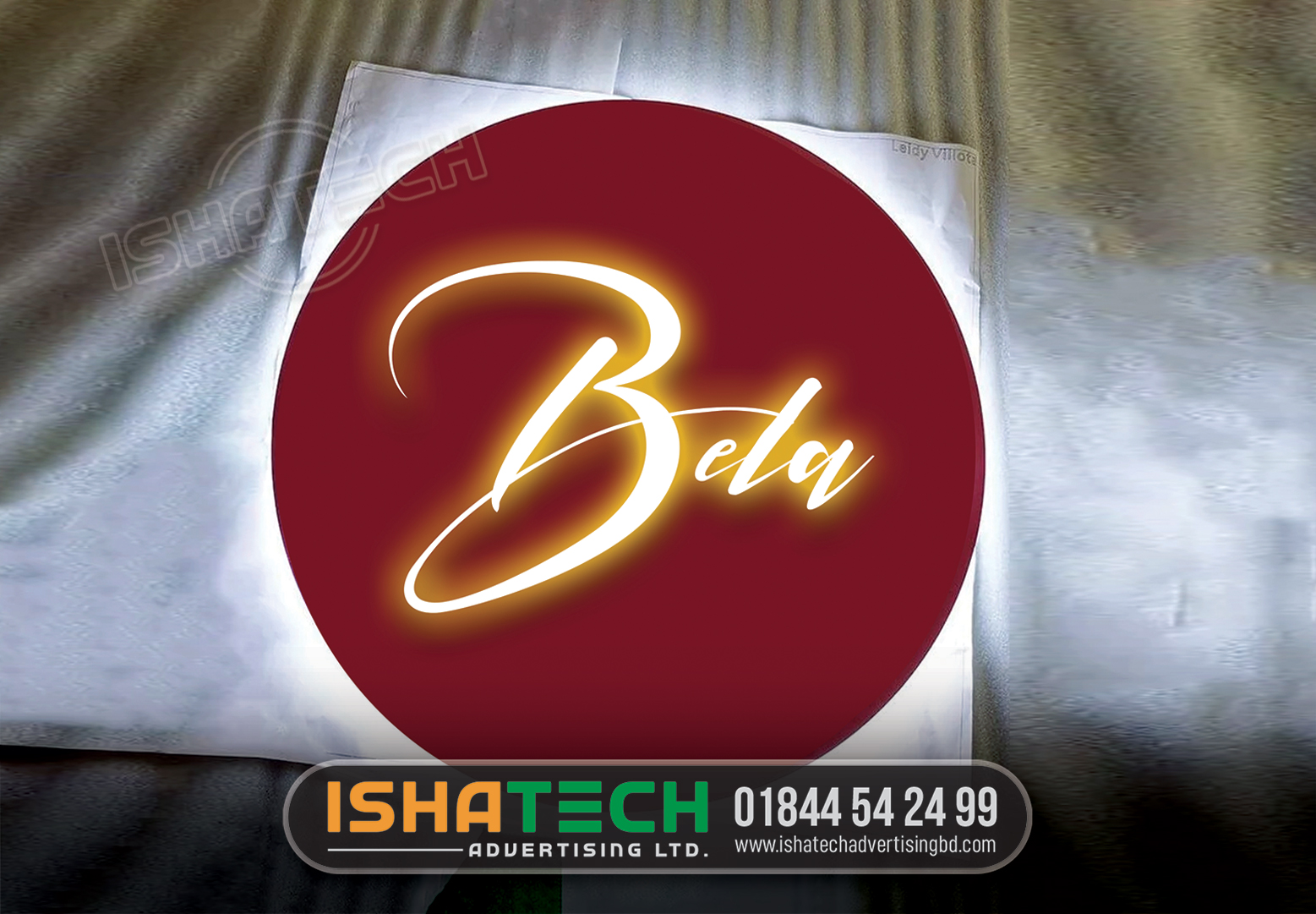LED Bell Sign & Round Sign Board Price in Bangladesh. led sign board price in bangladesh. led display board suppliers in bangladesh. lighting banner board. signboard bd. digital sign board.