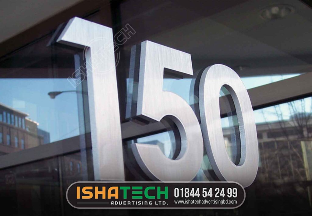 150 HOUSE NUMBER PLATE, OFFICE NAME PLATE