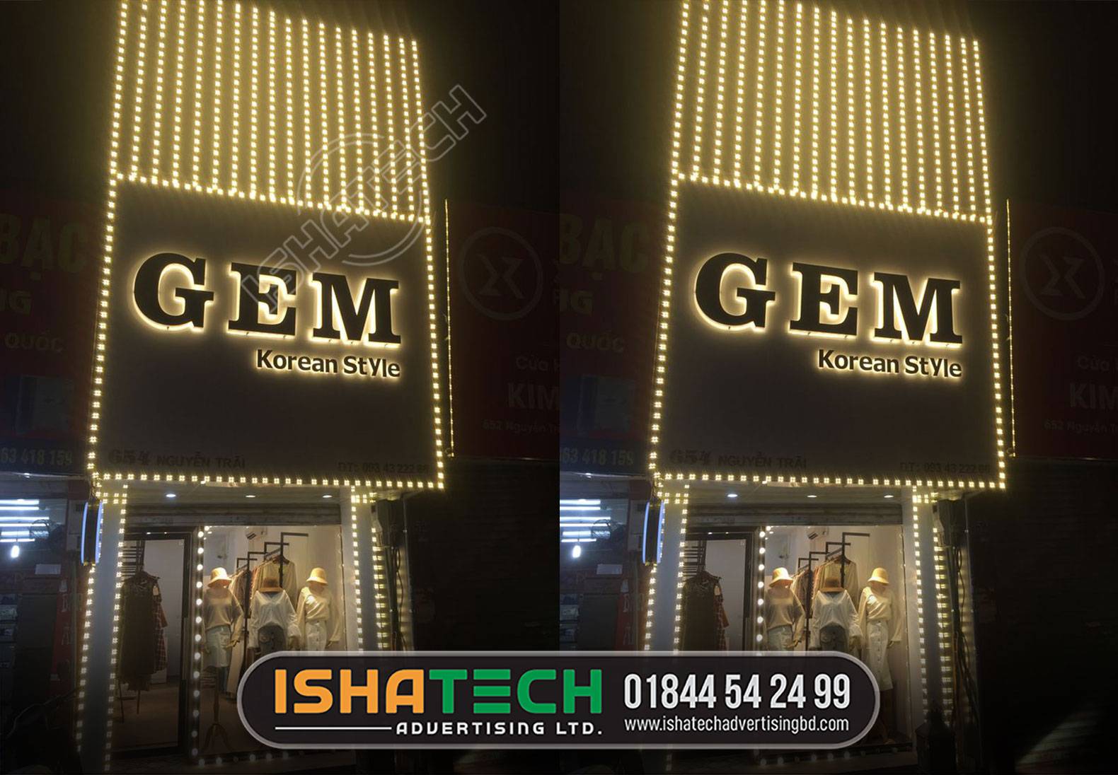 GEM LETTER BILLBOARD AND NAME PLATE MAKING BD, Gem Cutting Jewelry in Bangladesh