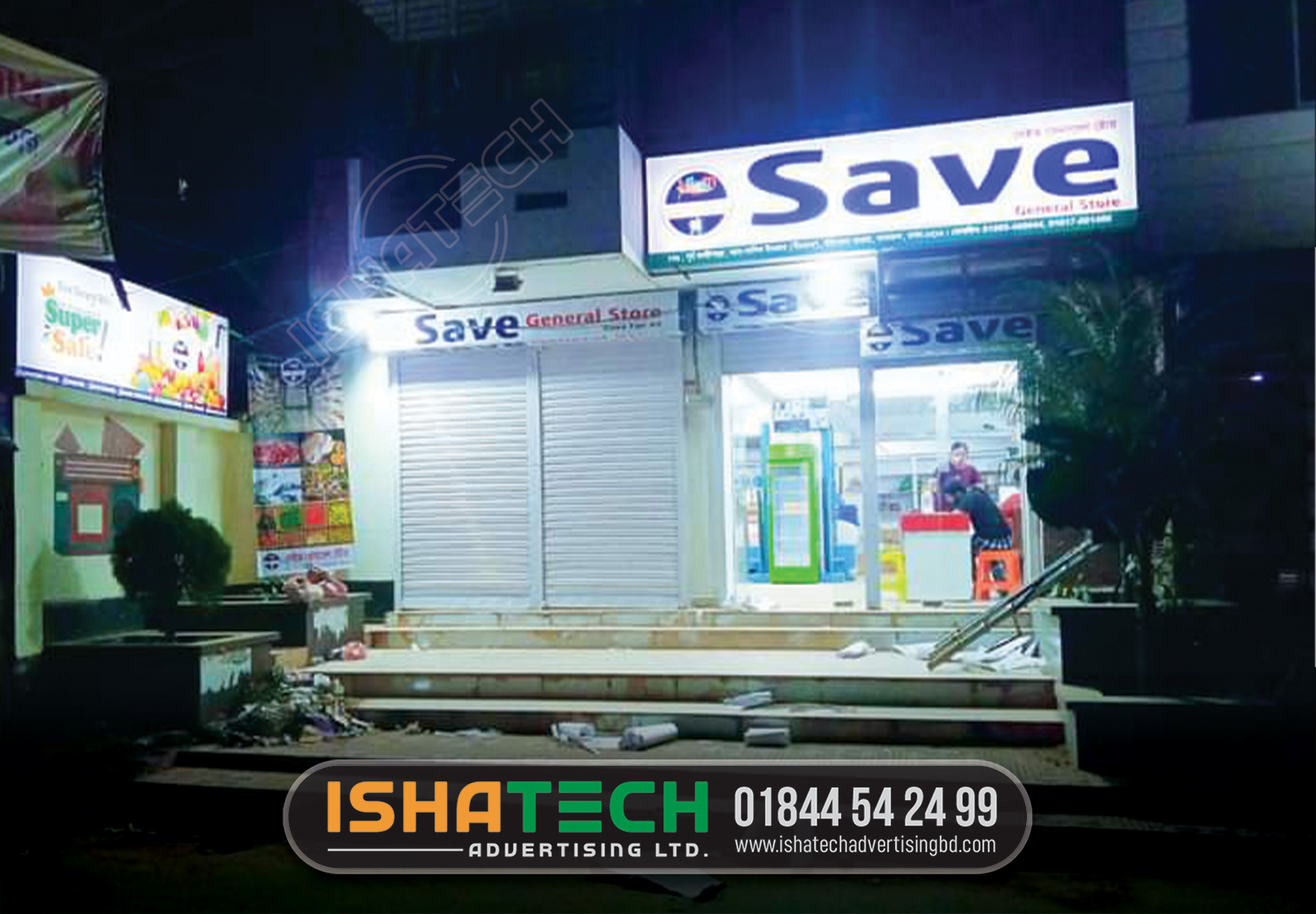 STORE PROJECT SIGNBOARD, SAVE SIGNBOARD BD, SIGNBOARD ADS BD, BILLBOARD ADS BD, SHOP SIGNS BS, NAMEPLATE BD