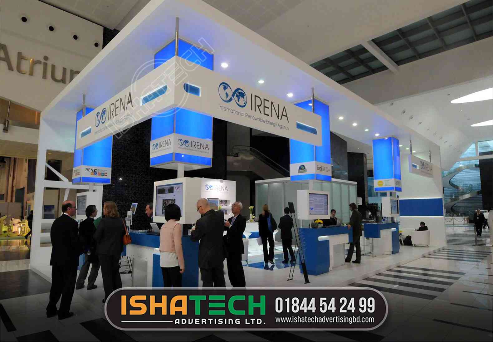 exhibition stall design and fabrication Company
