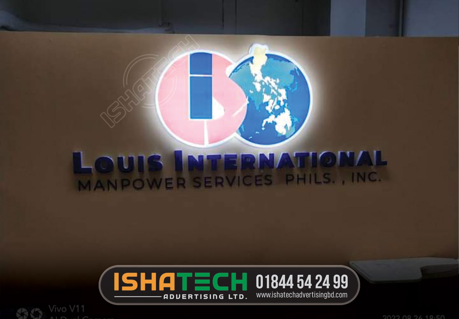 Louis International Manpower Service | LED LOGO MAKER IN DHAKA BANGLADESH | NEON SIGN BD