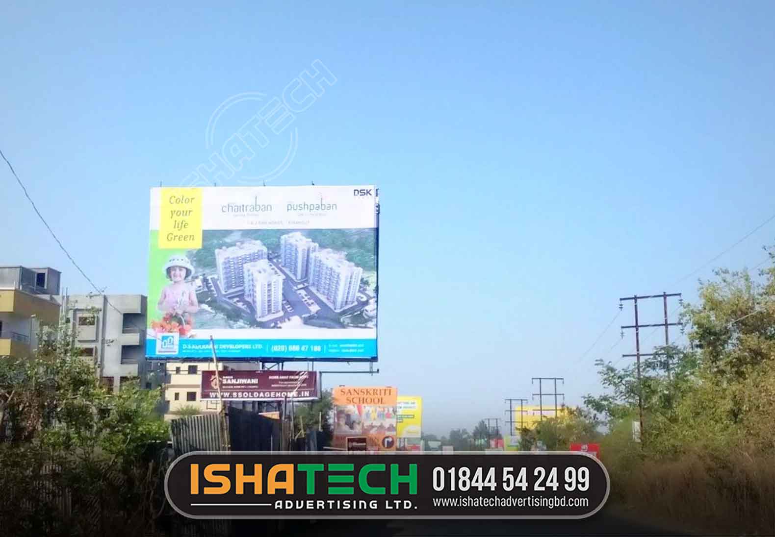 Construction Company Billboard Projects