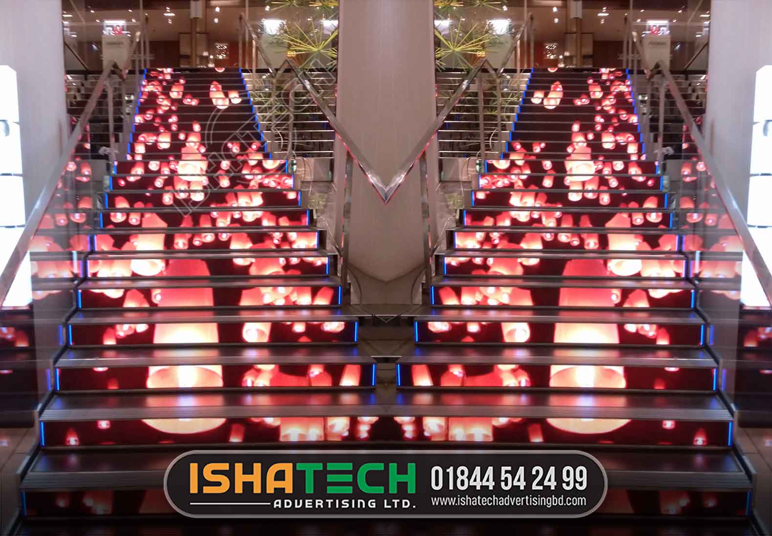 Description of Stair LED Video Display Stair LED Display is specially designed for stages, bars, shopping malls and other public places. High refresh rate and high gray scale make it more vivid, meeting the requirements of high visual quality of commercial use. Stair LED screen adopts toughened glass design featuring high load bearing capacity and shock resistance. LED stair cabinet can bear the weight of up to 1.5 T every square meter. According to customers’ requirements and field environment, Shenzhen Apexls Optoelectronic is capable of providing the most appropriate stair LED display. Main Features 1, Convenient maintenance: Simple design, easy for installation, dismantle and maintenance. 2, Wide view angle: SMD 3 in 1, with large viewing angle, clear and smooth displaying effect, rich and soft colors. 3, Perfect effect: High gray processing capacity, high refresh frequency with better display effect. 4, Impact resistance: High abrasion resistance mask, can be directly trampled on the floor, no damage on the screen. 6, High toughness: We use strong and durable die casting aluminum structure for LED Stair Display, convenient for the transportation. 7, High protection: Full sealing design, and the Ingress protection up to IP68 8. Professional design: Our Stair LED Display uses special light-spot atomization treatment; completely avoid the water wave phenomenon. 9. Various display content: Stair LED Display can display video image, text, animation and others. 10, Long life-span: Stair LED Display has High corrosion resistance and good heat dissipation to make sure it has longer life span. 11. Various signal input supporting: Stair LED display adopts synchronization control system processing. It can accept DVI, VGA, HDMI, S-video, YUV and other input signals. It can not only play video, image-text and image synchronously but also show 2 D and 3 D animation, video, TV, VCD, DVD, live video program, etc. Model PH6, PH6.67, PH7.62, PH10 Parameter (size can be customized)