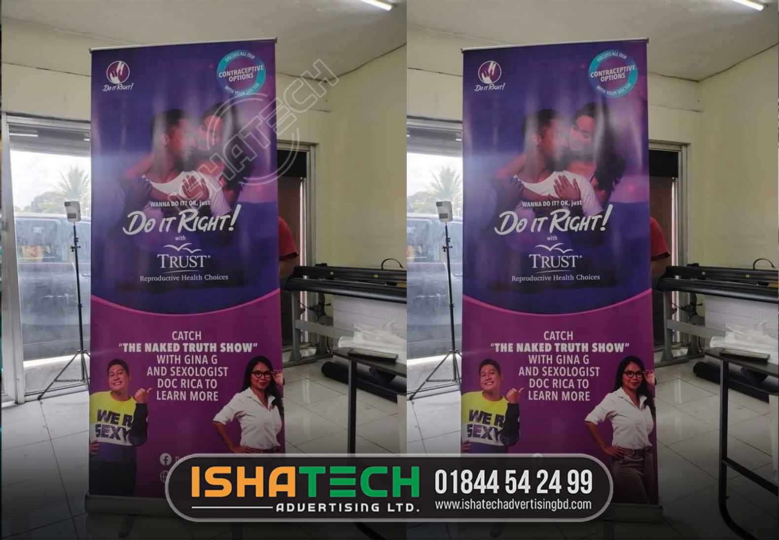 Roll Up Banner Stands price in BD