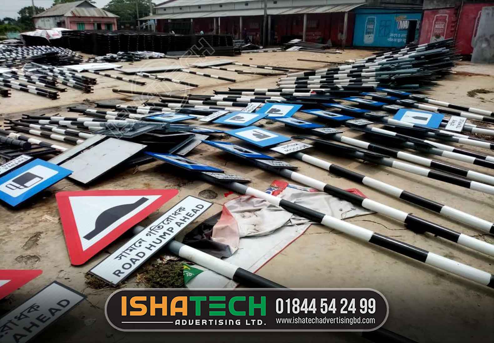 TRAFFIC SIGNS IMAGE, TRAFFIC SIGNBOARD, SPEED BREAKER SIGNS, ROAD AND HIGHWAY DIRECTIONAL STAINLESS STEEL BILLBOARD AND SIGNBOARD IN DHAKA, BANGLADESH