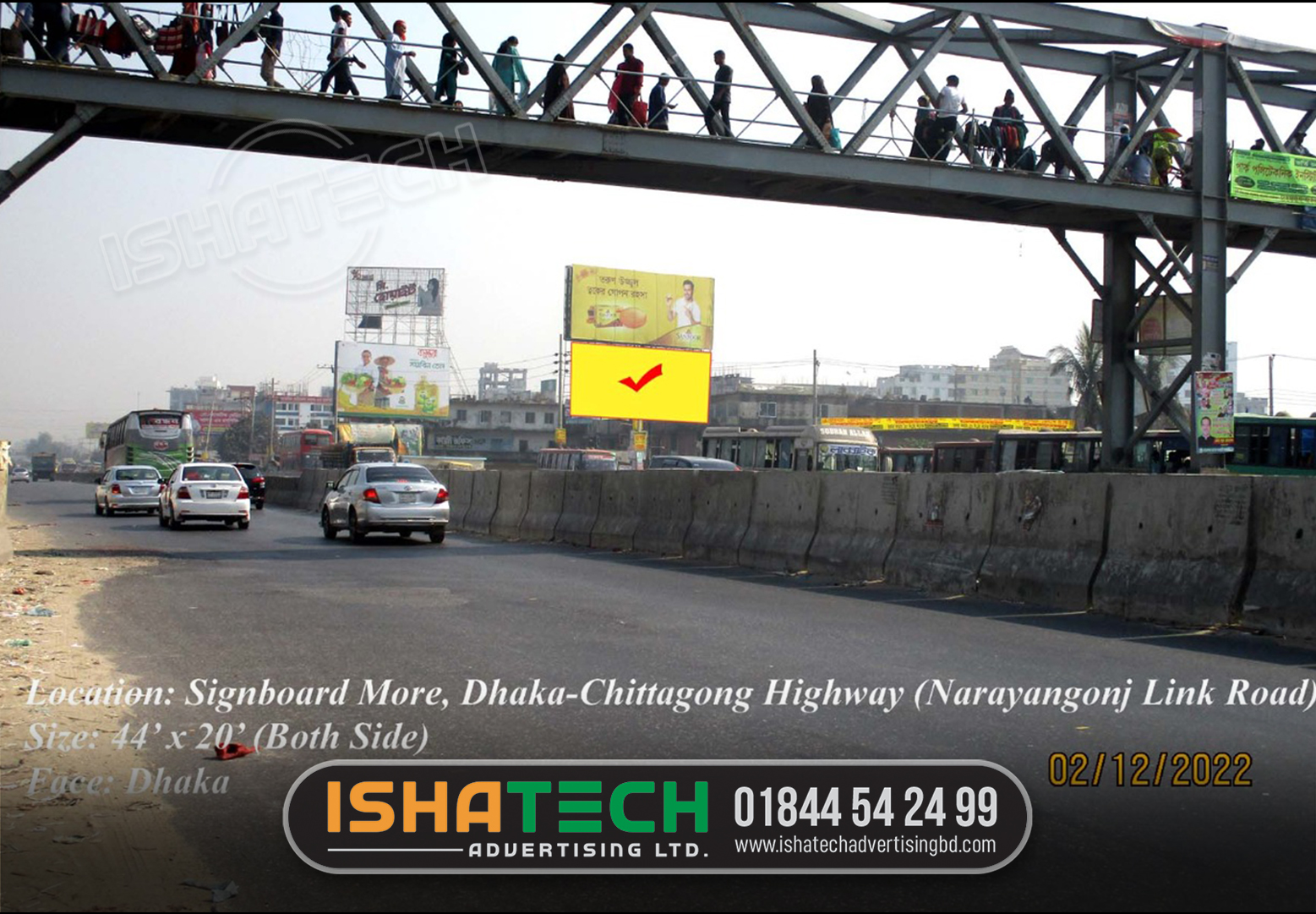 DHAKA CHITTAGONG HIGHWAY ROAD SIDE BILLBOARD RENTAL AND MAKING SERVICE IN DHAKA, BANGLADESH. SIGNBOARD MORE BD