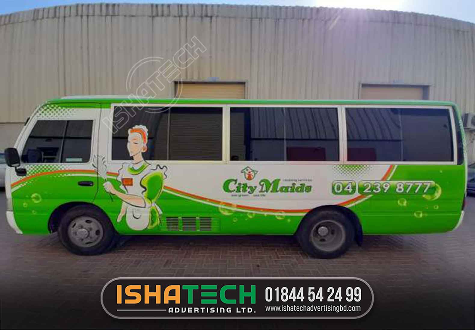 Hiace Standard Van Vehicle Branding