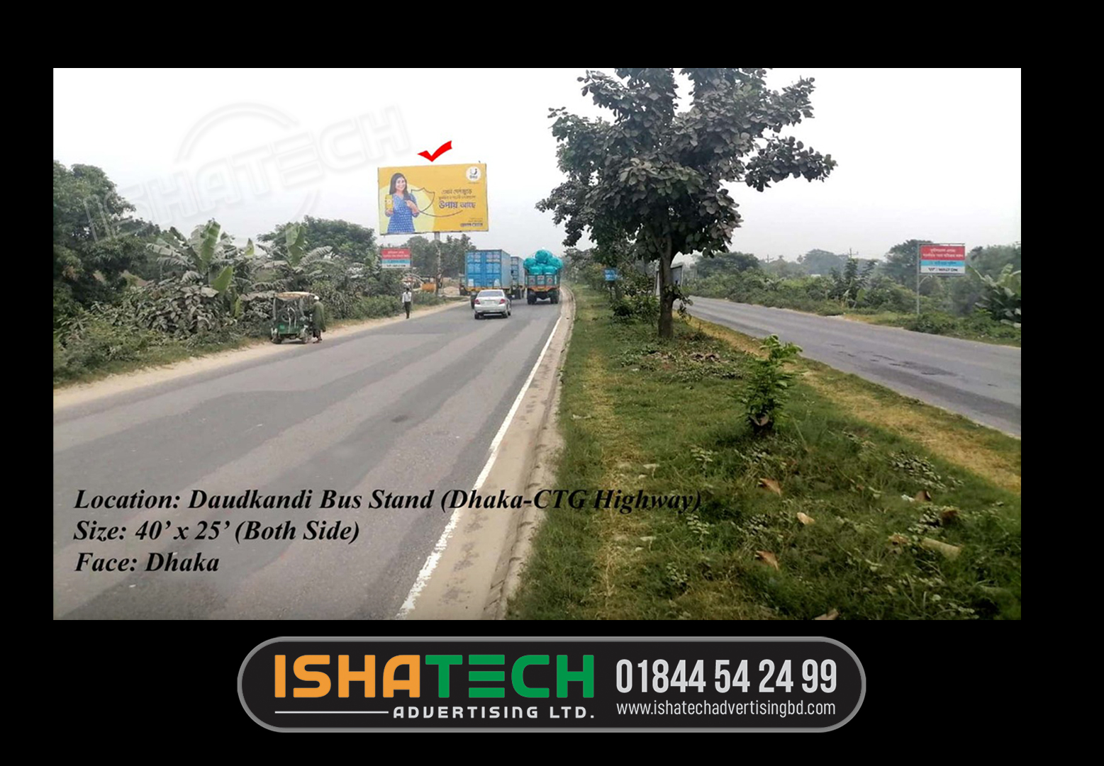 DAUDKANDHI BUS STAND BILLBOARD RENTAL AND MANUFACTURING BD, BEST LED SIGNBOARD MAKER AND MANUFACTURER COMPANY IN DHAKA, BANGLADESH