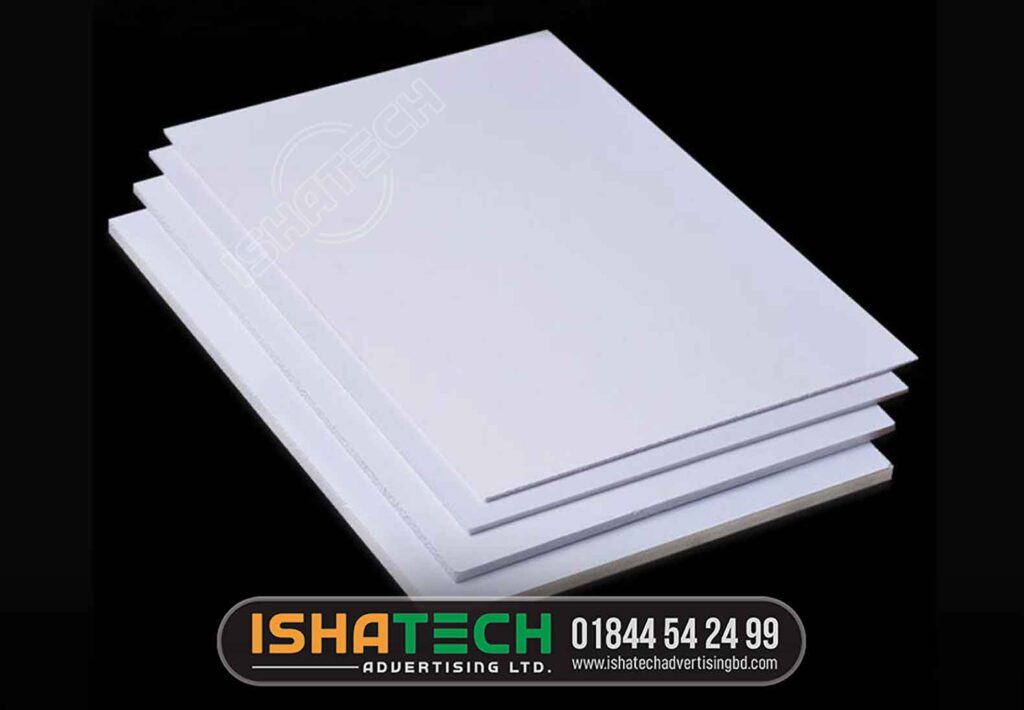 PVC board 3mm for Handmade Model or chasis making material DIY 12 Inch X 12 Inch - 3 pcs | PVC BOARD MANUFACTURER AND SUPPLIER SHOP IN BD