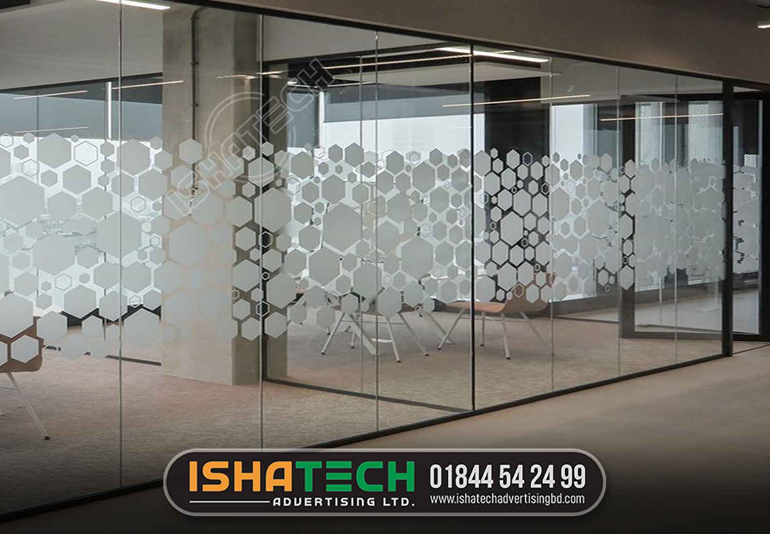 Bangladeshi prices for Office Glass Clear Frosted Sticker Print & Pasting. frosted window glass Glass film with a frosted design, glass wallpaper, a frosted glass door, a frosted glass pane, and glass stickers for an office nearby placement of frosted glass stickers The cost of frosted glass stickers in Bangladesh glass frosted paper price in Bangladesh, glass sticker, and office glass frosted paper.