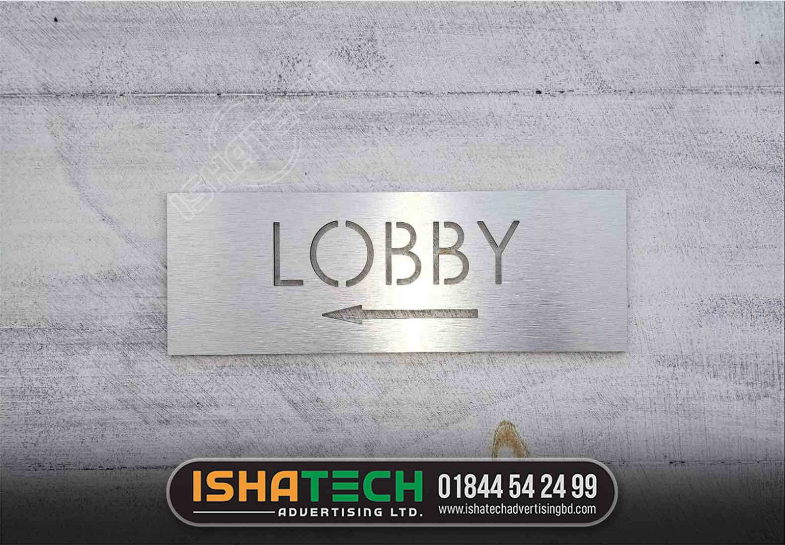 LOBBY OFFICE NAME PLATE, STAINLESS STEEL NAME PALTE MAKING BD