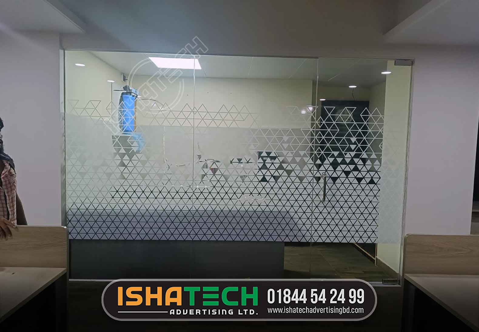 Glass Papers and Stickers are made up of high quality PVC/Vinyl material. Glass Stickers are available in huge variety of designs and texture.