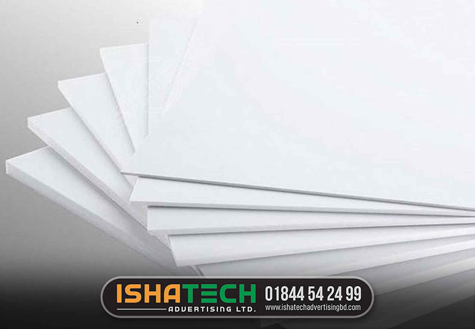 Advantages of PVC foam board sheet. Ishatech Advertising Ltd Leading PVC Sheet Manufacturer And Supplier Agency in Dhaka, Bangladesh.