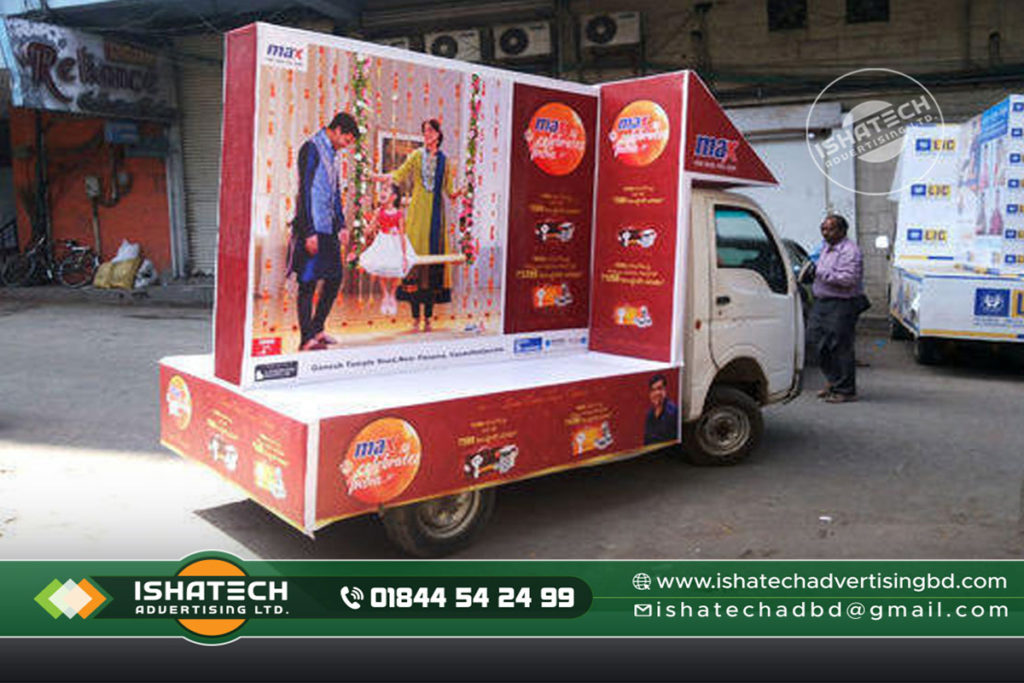 Car, Bus Pickup Sticker wrap Advertising Bangladesh