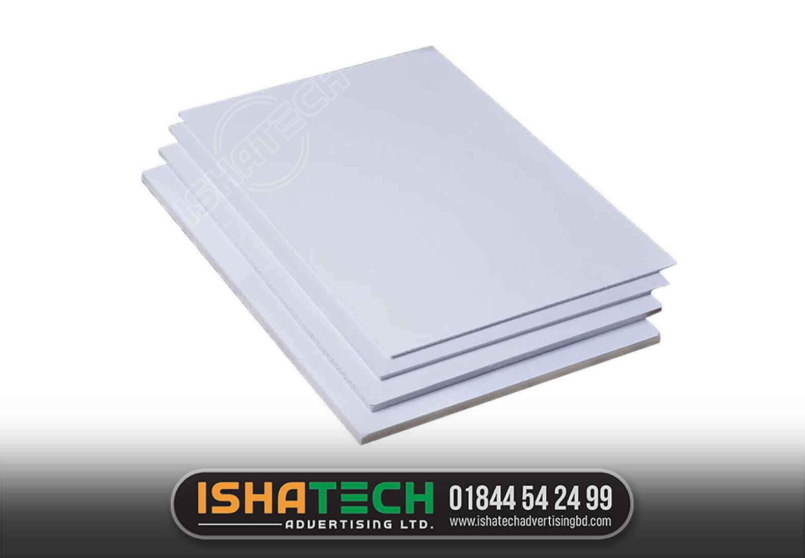 PVC board 5mm for Handmade Model or chasis making material DIY 12 Inch X 10 Inch - 1 pcs | Orison PVC sheet, Thickness: 4mm
