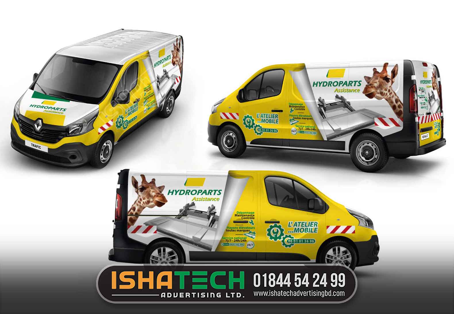 Vehicle wrap is one of the effective ways to promote your business in BD