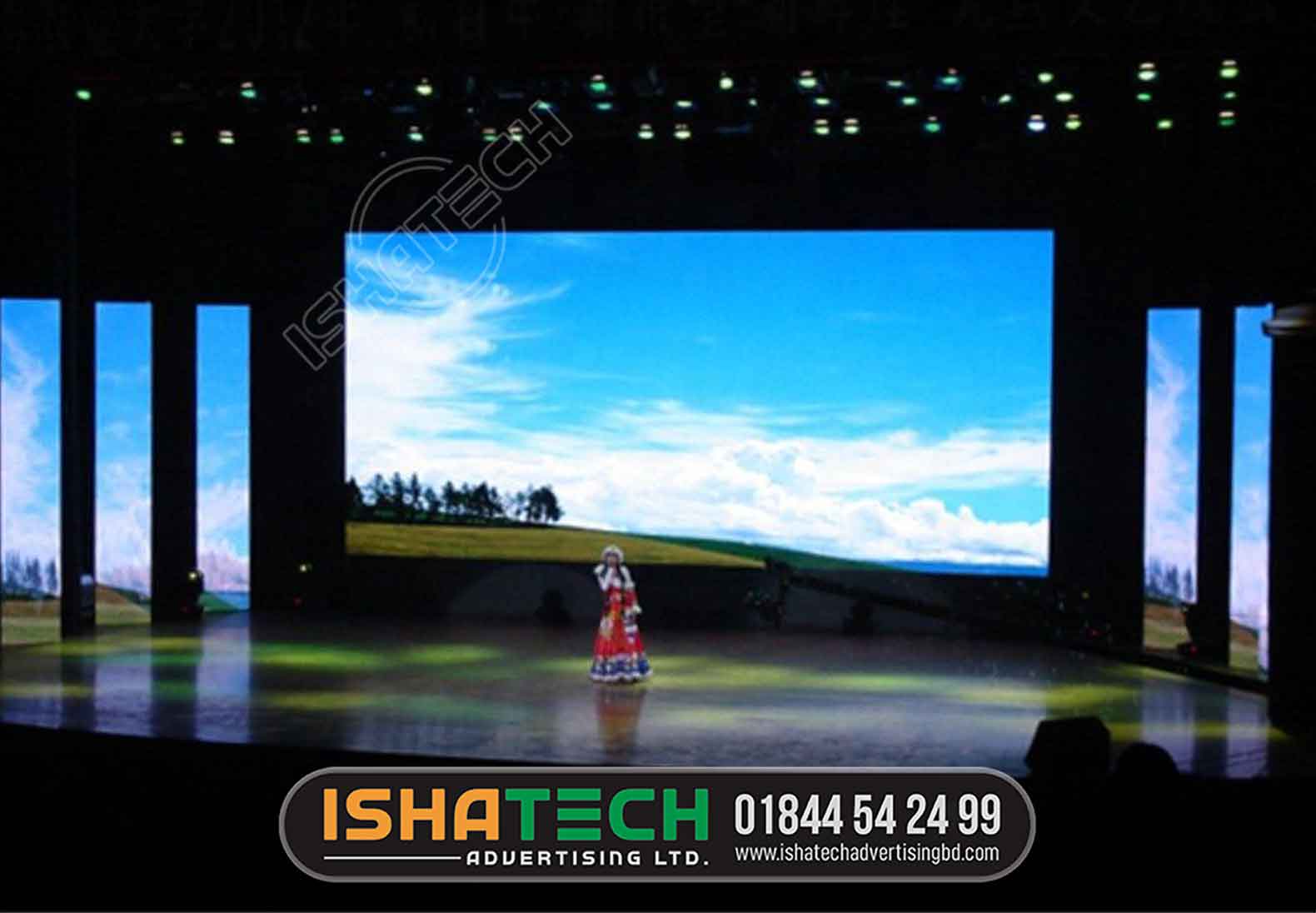 It is SZLEDWORLD’s latest rental led screen. both for the indoor and outdoor stages. The cabinet size is 500mmx500mm. it’s very light and thin, with a modular power box design. So installation and maintenance are very convenient for led screen rental.