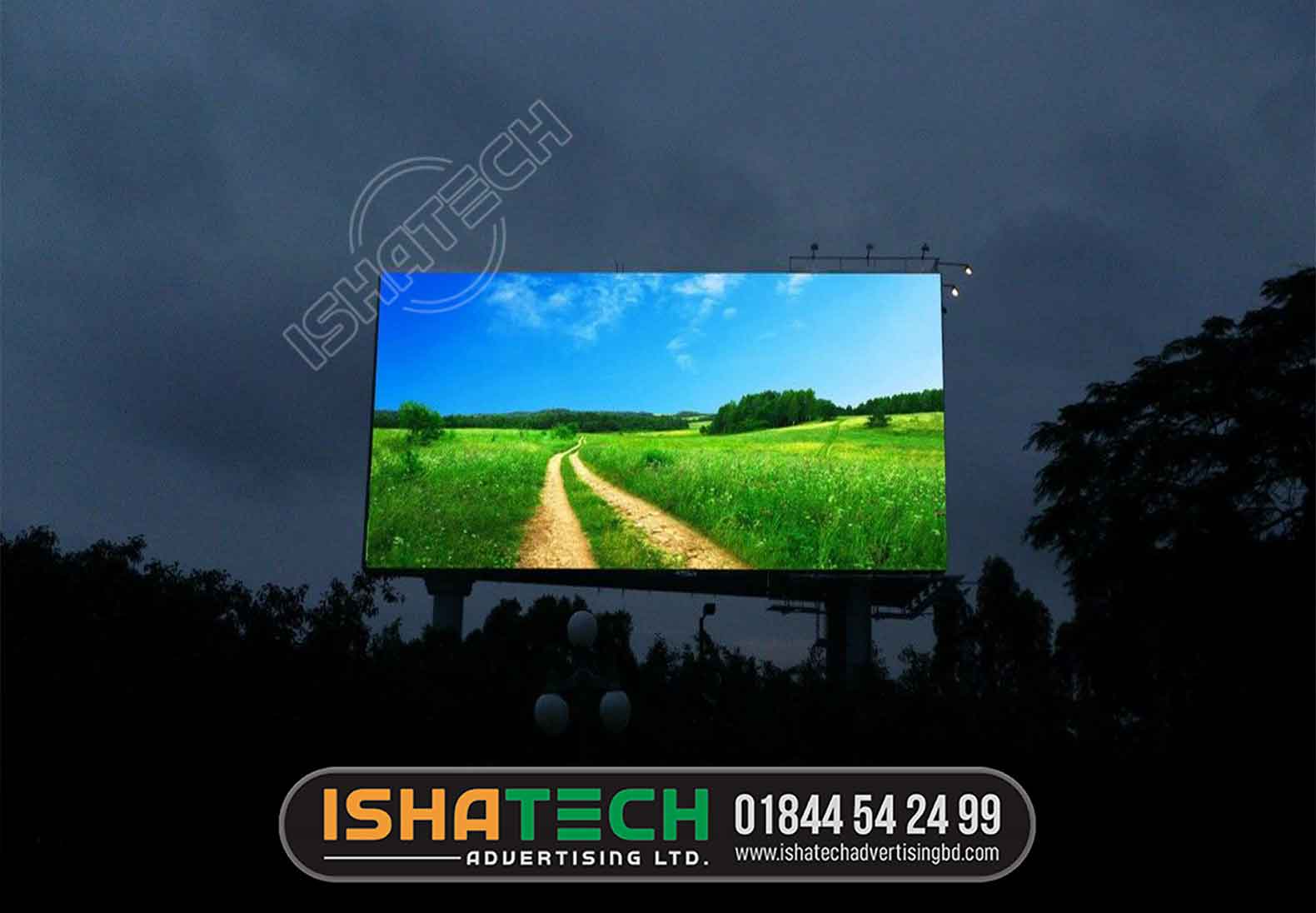 Outdoor Indoor Led Display Screen, Digital Led Billboard Board provider company in Dhaka BD