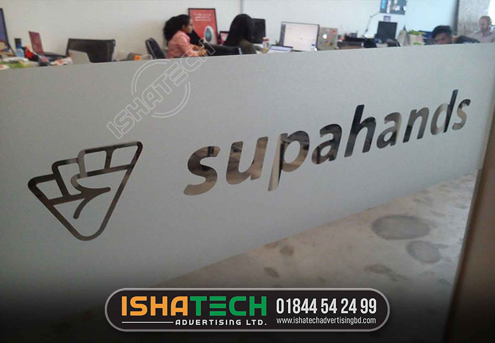Office Transparent Glass Sticker Design And Printing Service in Dhaka, Bangladesh