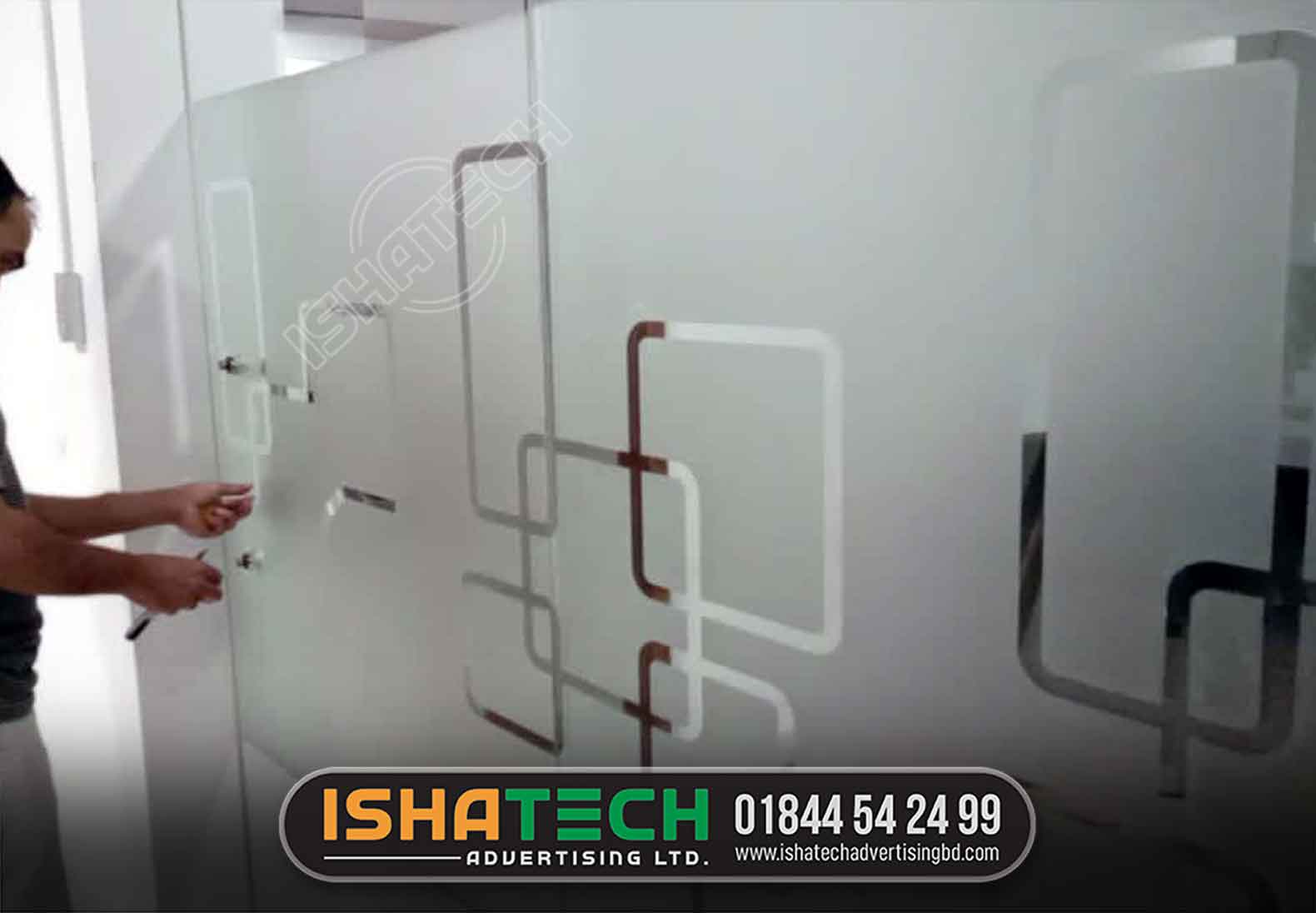 Affordable Price of Frosted Glass Sticker in Bangladesh