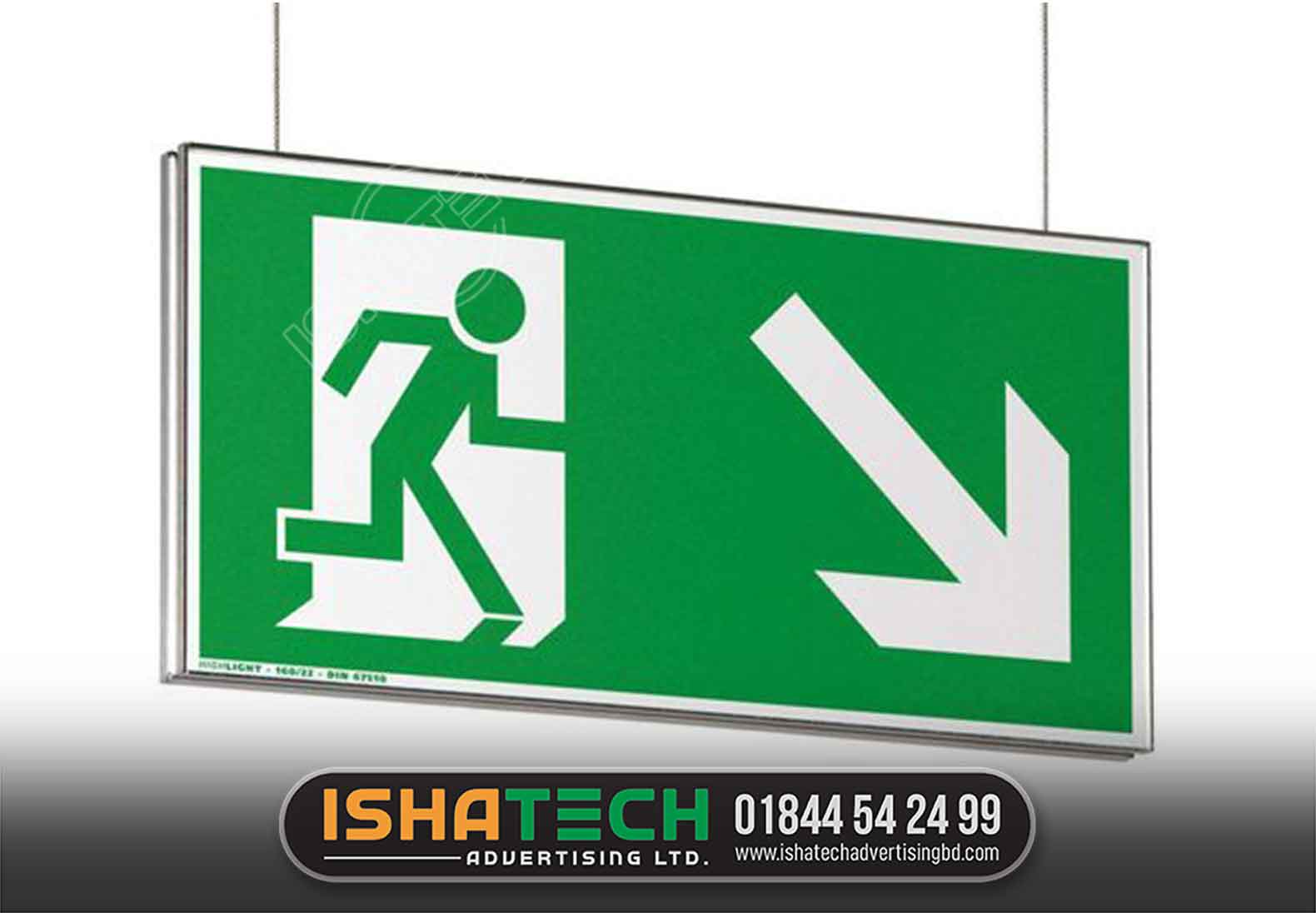 IN OUT ICON DIRECTIONAL SIGNS, FIRE SAFETY SIGNS, SIGNAGE COMPANY IN DHAKA, BANGLADESH