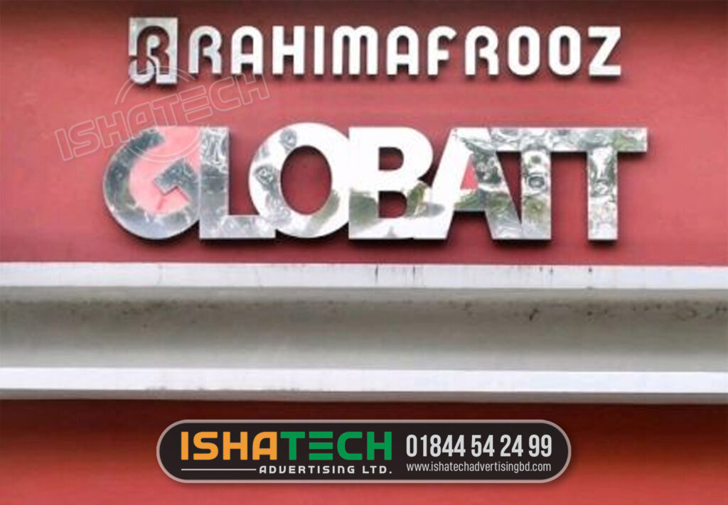 Stainless Steel 3D Letter Latest Price in Bangladesh