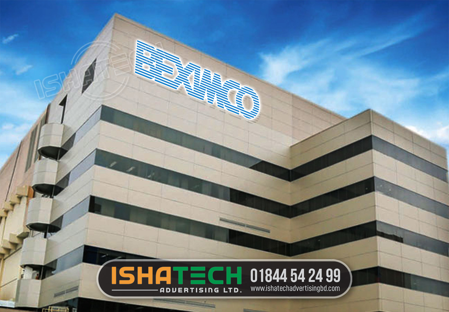 Read more about the article Best LED Sign & High-Quality Digital Signage Maker Companies in Bangladesh | Ishatech Advertising Ltd
