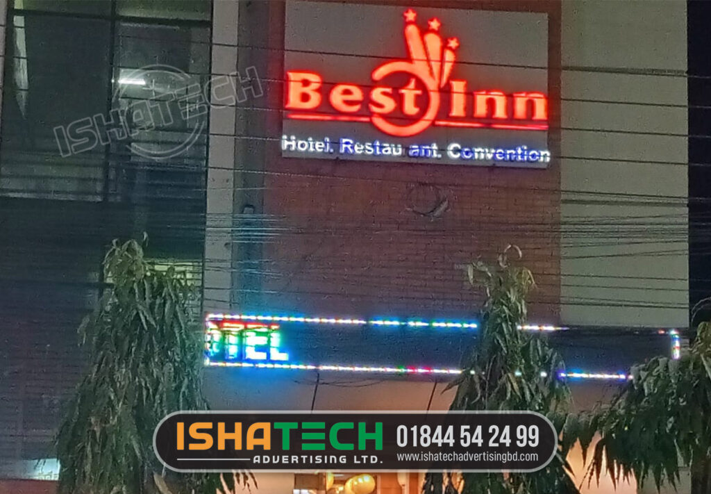 Bestinn Hotel Restaurant And Convention Hall Outdoor Letter Signboard