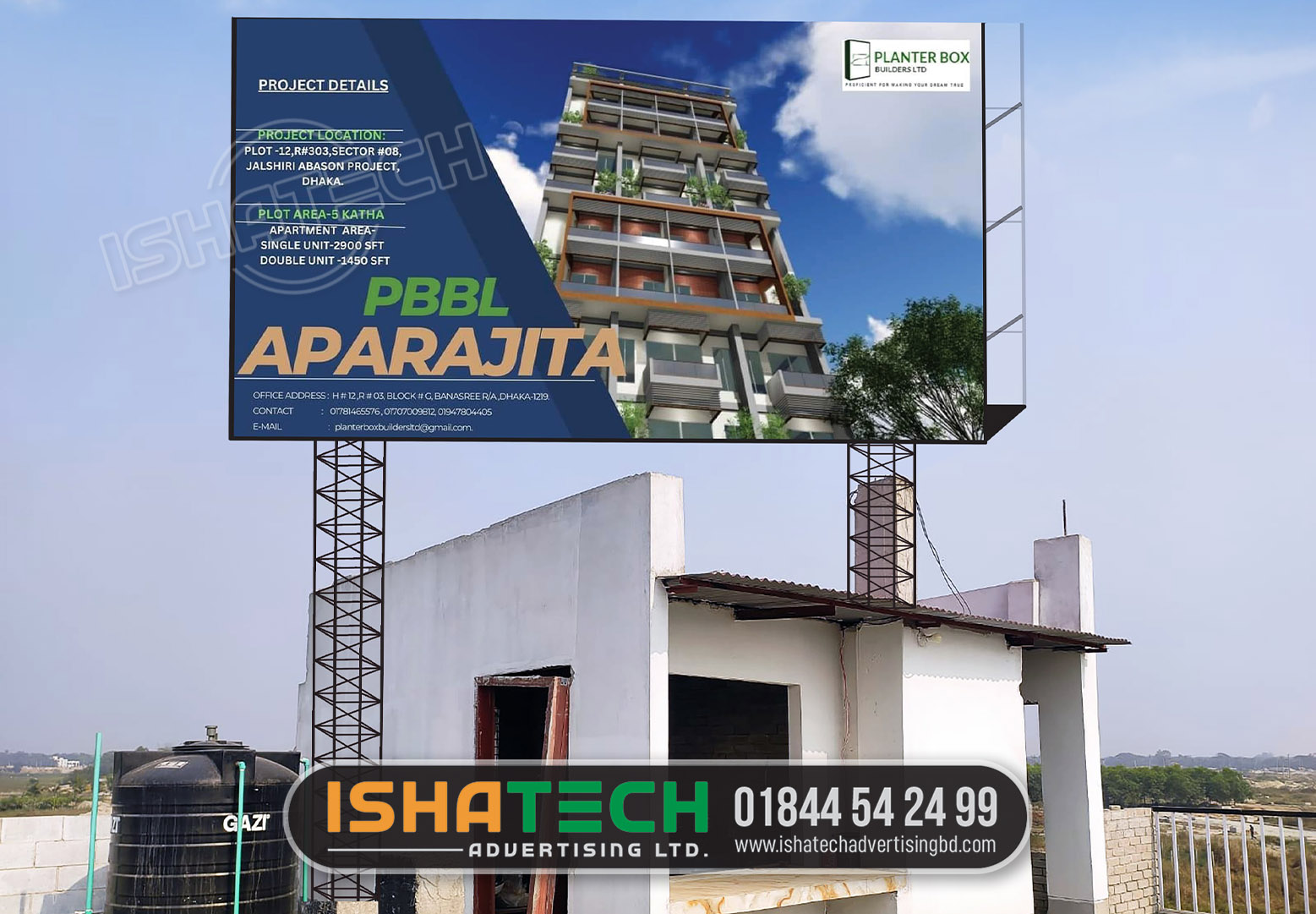 One-way Advertising Billboard Making in Bangladesh