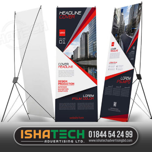 X-Banner, Roll-Up Banner and Pop-Up Banner Festoon Price in Bangladesh