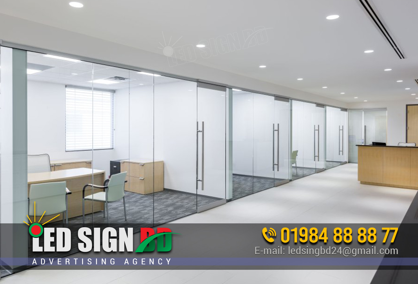 Self Adhesive Frosted Glass Films, For Office. Frosted Glass Sticker Shop in Bangladesh