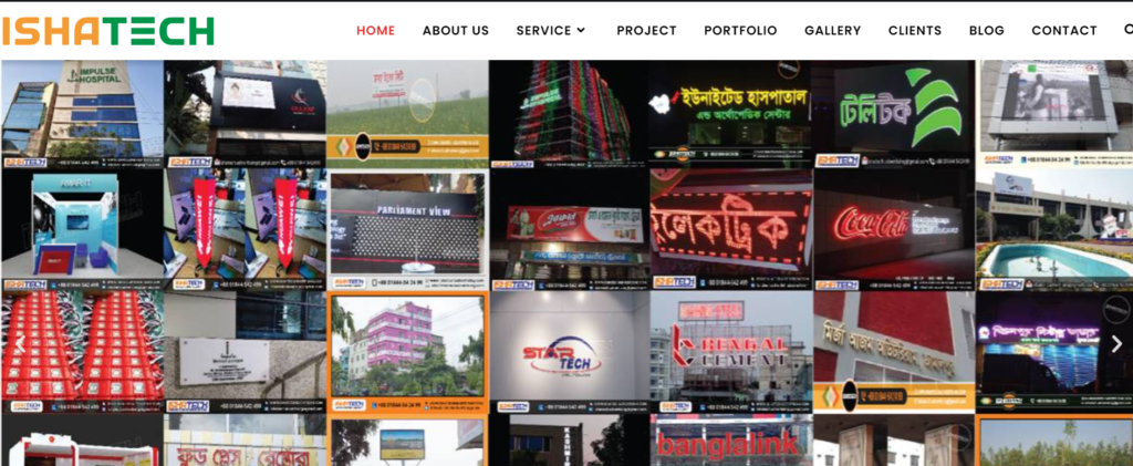Ishatech Advertising Ltd, Signage Agency in Bangladesh