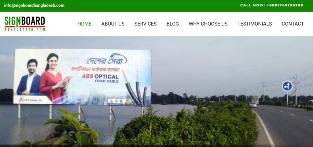 Signboard Bangladesh, Signage Agency in Bangladesh